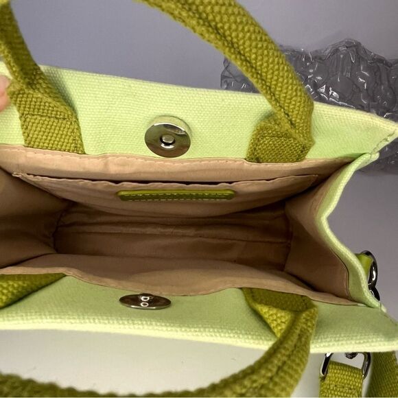 Brandon Blackwood (ESR) Tote - Lime Green Canvas - Picture 8 of 9